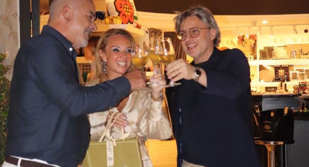 From left: Jean Galea Souchet, Chiara Soldati and Richard Cleland