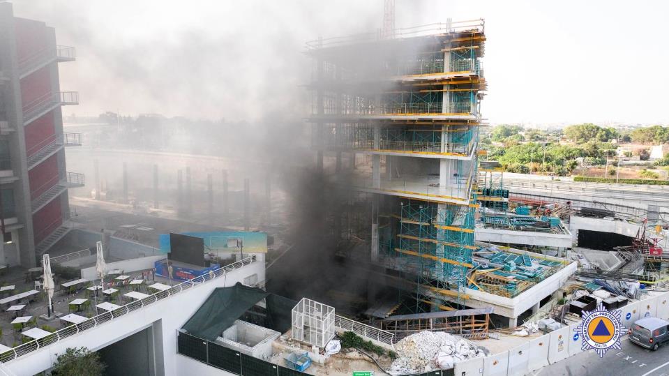 Electrical fire breaks out at SkyParks 2 construction site