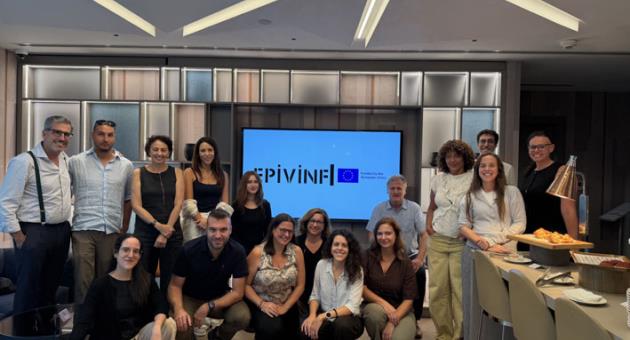 Members of the EPIVINF consortium gathered in St Julian's, Malta for their 2026 General Assembly, hosted by Maltese partner entity Omniscope.