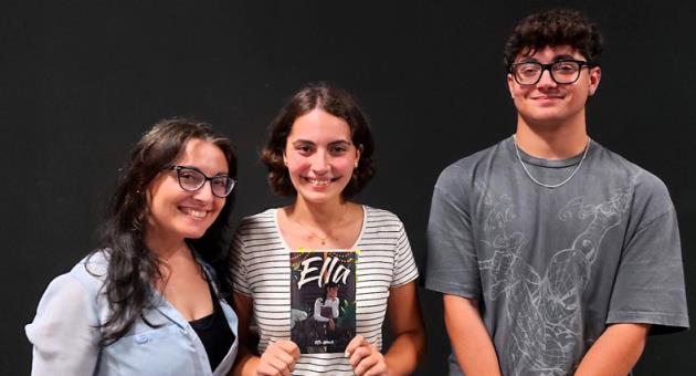 Angele Galea, Amelie Calleja Agius and Matteo Camilleri Testa will feature in the theatrical adaptation of Ella at the Malta Book Festival