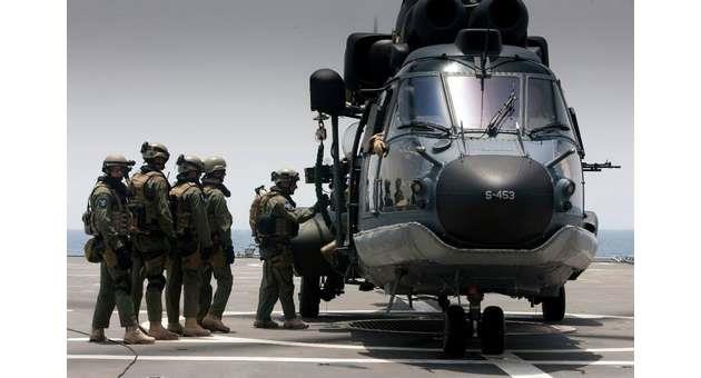 Photos: AFM boarding team in fast-rope exercise - The Malta Independent