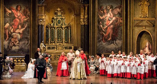 Tosca, the first opera produced at Gaulitana in 2014 (Photo Credit: KTV Photography)